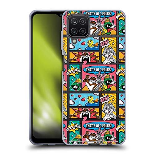Funda de gel silicona Samsung A12 carcasa protectora Looney Tunes