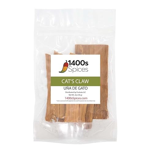 Té de hierbas secas de corteza de garra de gato de 2 onzas, Una De Gato Seca Hierba Te por 1400s Spices