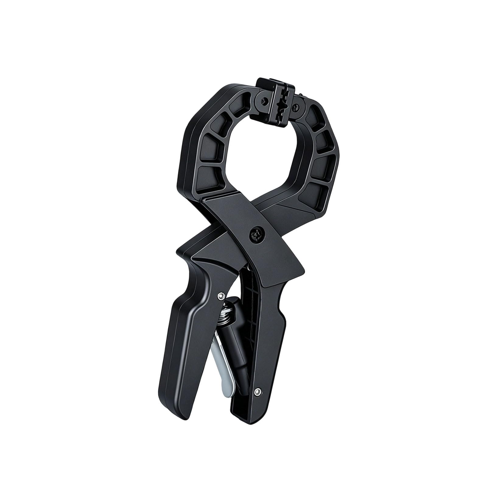 Carpentry Clip Woodworking Clamp with Ergonomic Grip Quick Ratchets Carpenter Tool Heavy Duty Jaw Opening Clamps Woodworking Clamp