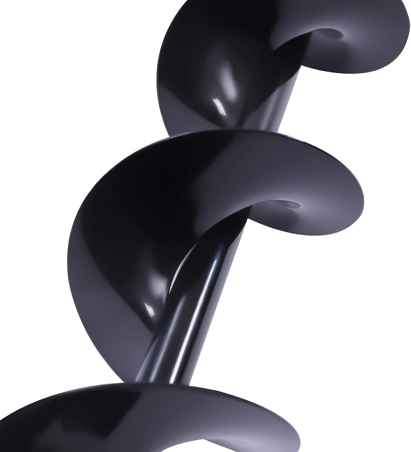 Auger Drill Bit for Planting, 6" Garden Ground Earth Spiral Drill Bit with Extension Bar for Post Hole Digger Bulb Bedding Digging Plant