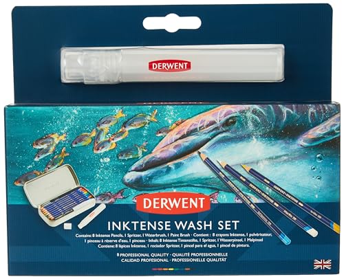 ダーウェント インクテンス DERWENT INKTENSE 100色セット Amazon | Derwent 【国内正規品】ダーウェント 水彩 色鉛筆