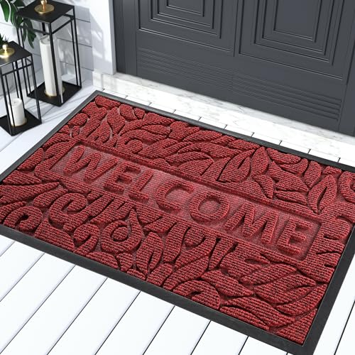 Red Door Mat