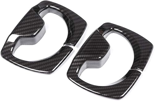 Miniatura 6 de YIWANG Estilo de fibra de carbono ABS cinturón de seguridad de coche ajuste 2 unids para BMW 3 4 serie F30 F31 F32 F36 2014-2019 accesorios de