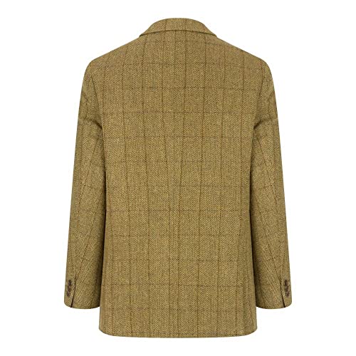 Walker and Hawkes Men’s Classic Derby Tweed Windsor Blazer – Elegant Country Jacket for Formal & Casual Occasions3