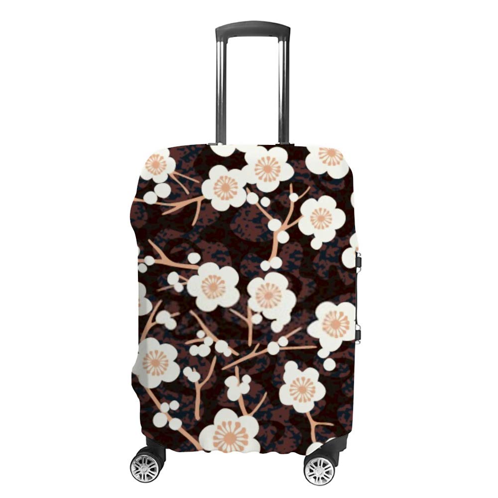 Housse de transport pour bagage extensible fleurs Sakura - 8