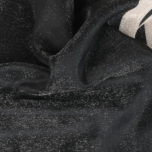 Women Shimmer Chiffon Pashmina Wedding Metallic Sparkle Party Formal Shawls and Wraps for Evening Dresses4