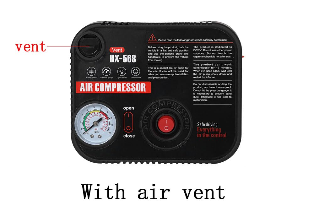 Portable Tire Inflator - Fast Car Bike Air Pump -4