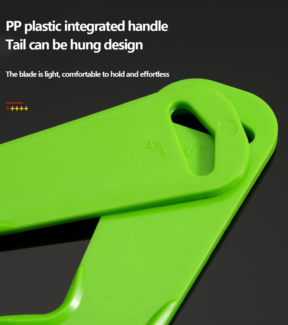 3 Pack Plastic Putty Knife Set Versatile Wall Scraper, Spackle Tool, and Plastic Scraper(2 Inch)