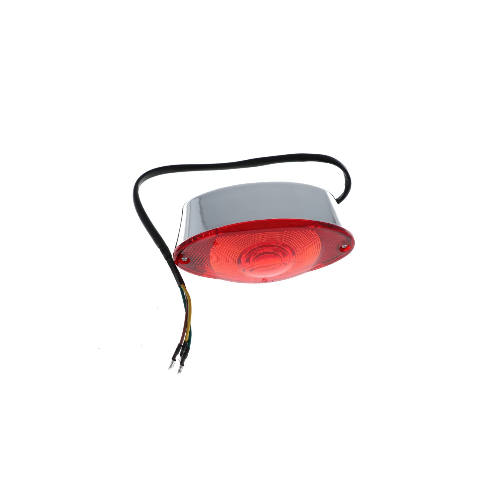 Universal LED Rücklicht Rückleuchte für Motorrad Roller M6x1.0 mit Kennzeichenbeleuchtung