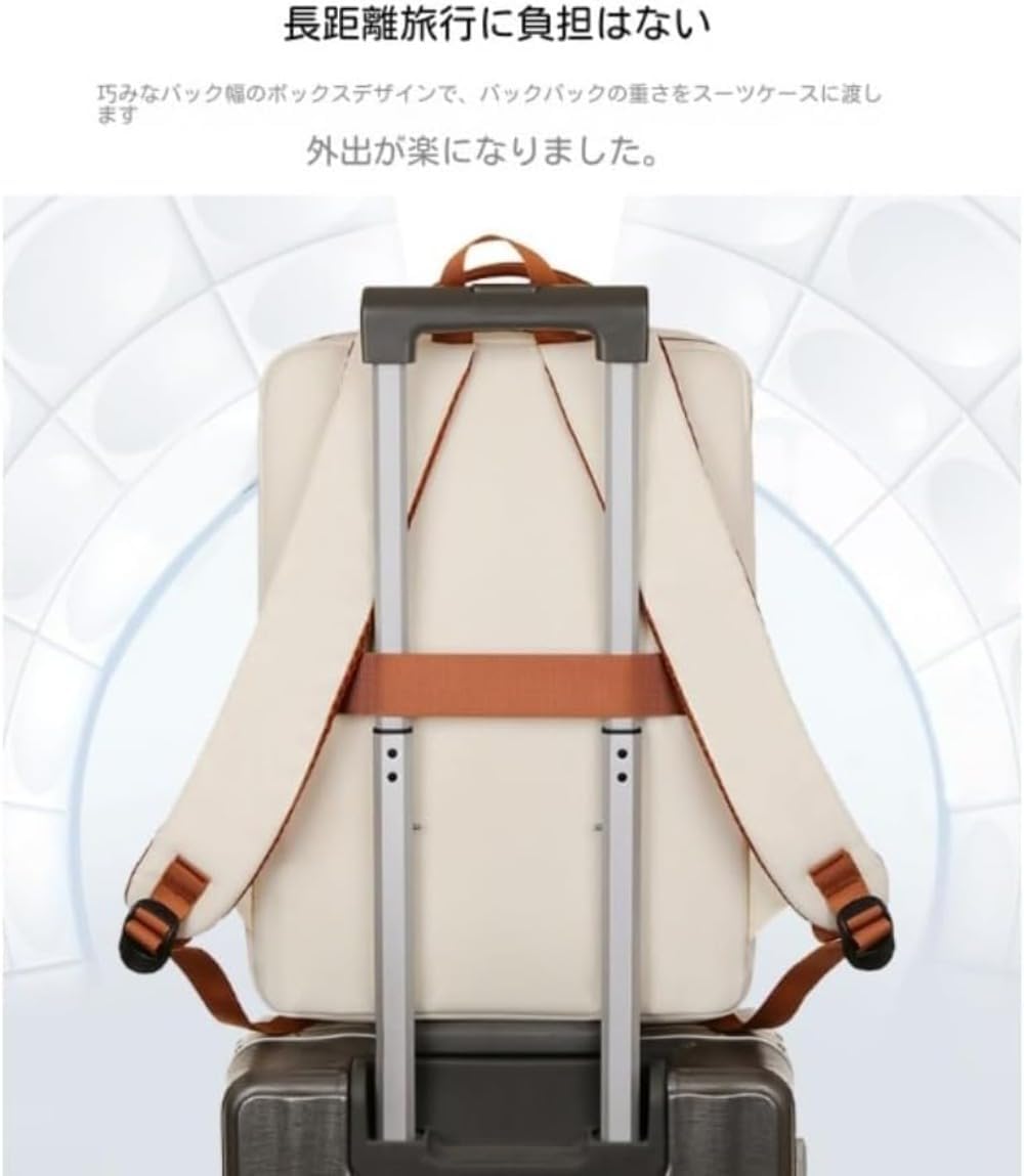 [Ambety] リュック ビジネスビジネスバッグ 防水 大容量 軽量 男女兼用 バッグ pc USB充電ポート ファッション耐衝撃