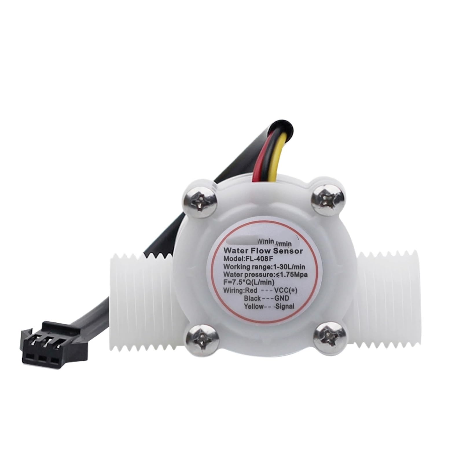 Flow Sensor Meter Digital Pipeline Water Flow G1/2