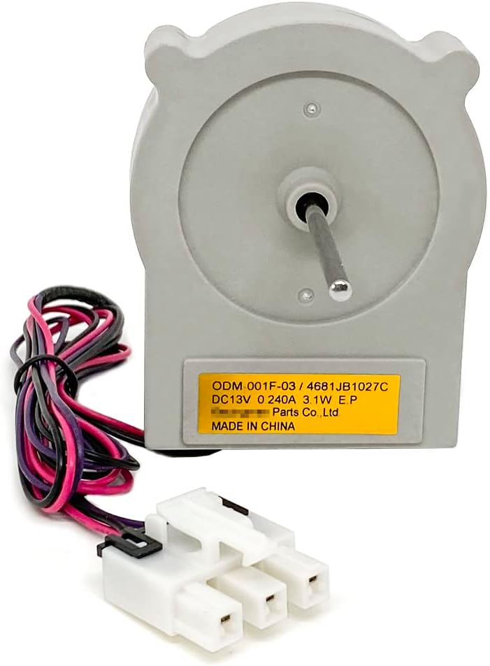 4681JB1027C Evaporator Fan Motor for LG Kenmore Refrigerator DC13V 3.1W