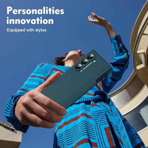 Funda Samsung Z Fold 6 con cristal integrado contra caídas duras 7