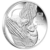 lunar maus 1/2 oz silber  Silbermünze 1/2 Unze Maus 2020, Lunar Serie III der Perth Mint Australien,, Anlagemünze, Neu, in Münzhüllen, Differenzbesteuert nach § 25a UstG