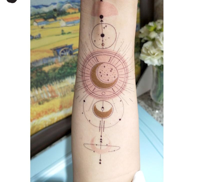 Amazon.co.jp: タトゥーシール宇宙飛行士の一時的な入れ墨の男性と女性 