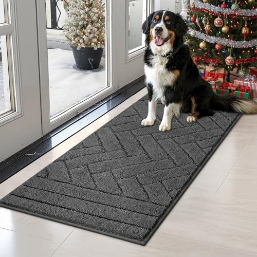Tindbea Dog Bed Mat,Dirt Trapper Mud for Dogs,Mud for Dogs Large,Absorbent Door Mat Indoor for Muddy...