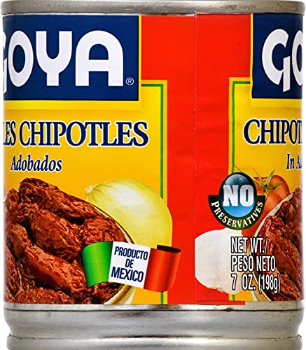 Image of Goya Chipotle Peppers in Adobo Sauce - 7 oz. (Pack of 4)