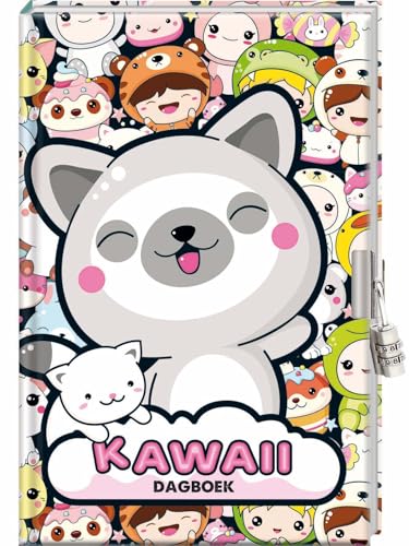 Dagboek met slot - Kawaii