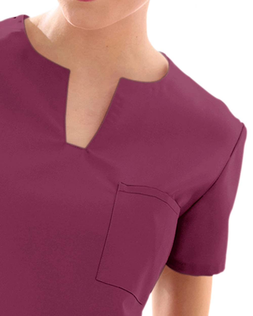 CLINIC DRESS Schlupfkasack Kasack Damen für Krankenpflege und Altenpflege 95 Grad Wäsche