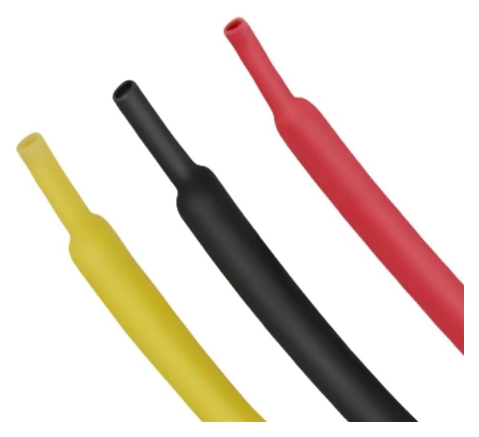 Owijki z rurki termokurczliwej z PVC, Wielokolorowy klej termokurczliwy o wielu rozmiarach Kabel z drutu poliolefinowego współczynniku skurczu 3:1(Blue,2.4MM*100M)