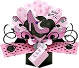 Pop Up Pink Shoe Birthday Card
