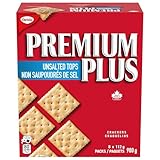 Premium Plus, Unsalted Tops, Crackers, 900 g, Baked in Canada