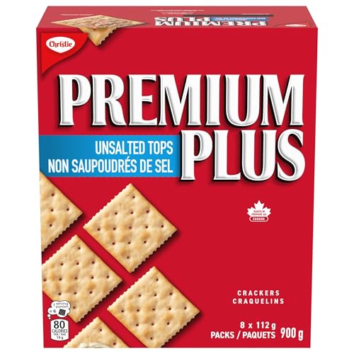 Premium Plus - Premium Plus, Unsalted Tops, Crackers, 900 g, Baked in Canada