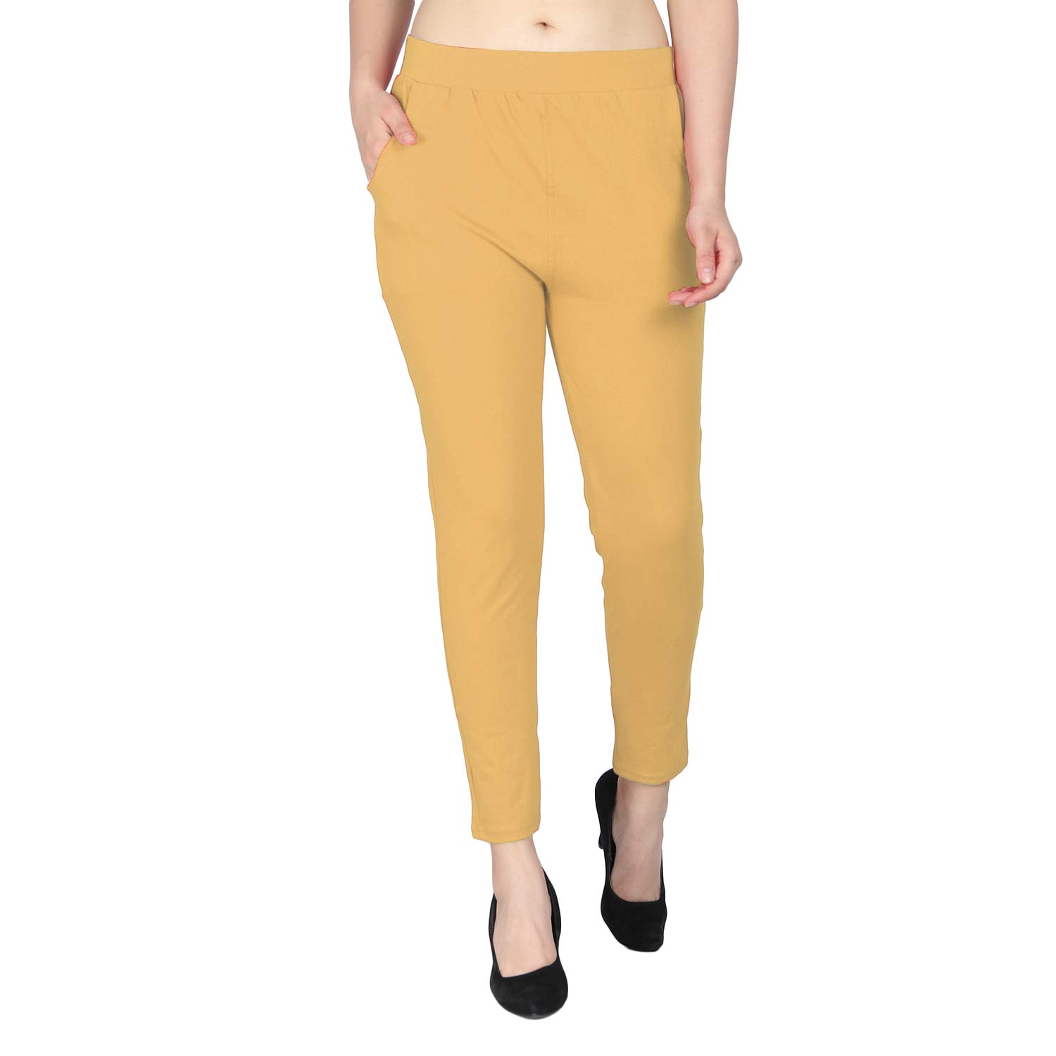 Girl's Slim Fit Leggings-image-48