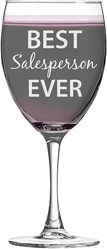 Miniatura 323 de Best Meme Ever - Vaso de vino con tallo de 10.5 onzas grabadas con láser, transparentes, sin plomo, grabadas a mano, para regalo, cristalería