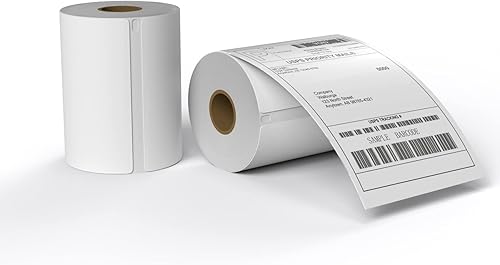 MFLABEL 1744907 Etiqueta de envío térmica para 4XL (2 rollos)