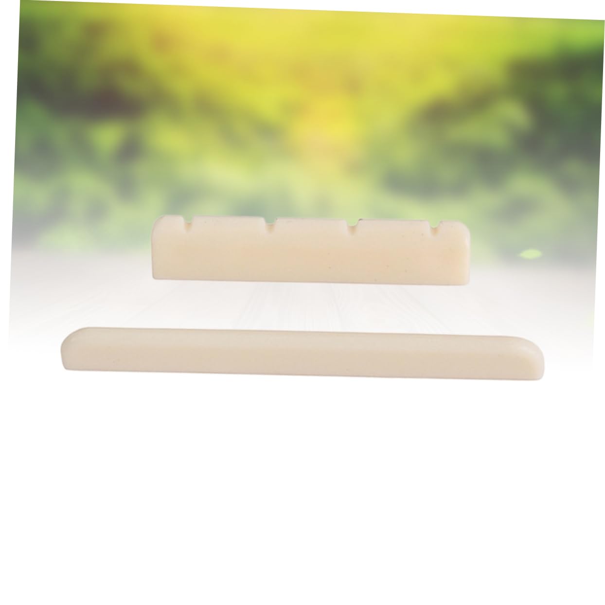 Yardwe Gl72 Classical Guitar Accessory Plastic Saddle and Nut Easy to Install Material