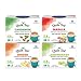 QuikTea Chai Tea Latte 4 Flavor Variety Pack, Cardamom/Masala/Ginger/Lemongrass, 960 Gram (Packaging May Vary)