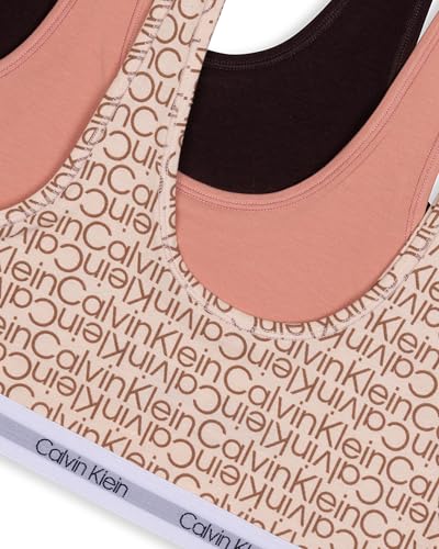 Calvin Klein Girls' Classic Cotton Bralette 3-Pack3