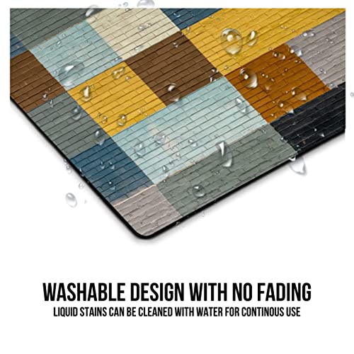 Image of Paper Plane Design Designer Printed Anti Skid Non Slip Rubber Mouse Pad of Computers. Size - 9 x 7 inches.d205