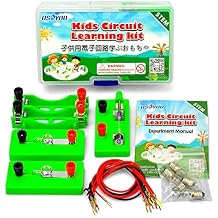 OSOYOO Electricity Circuit Learning Kit for Science Study,Series Circuit Parallel Circuit, Physics Experiments Learning Tool
