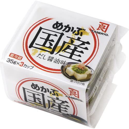 ライフコーポレーション 国産めかぶ(だし醤油味) 35g×3のサムネイル