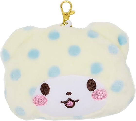 Amazon Co Jp まるもふびより 定期入れ リール式ぬいぐるみパスケース モップ ノーマル サンリオ おもちゃ