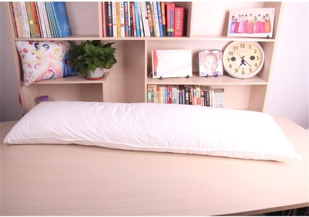 60x180cmLong Body Pillow, Body Pillow, Inner Texture, Movement, Body Pillow, Core, White, Pillow Head, Interior Decoration, Shade (D 60x180cm)