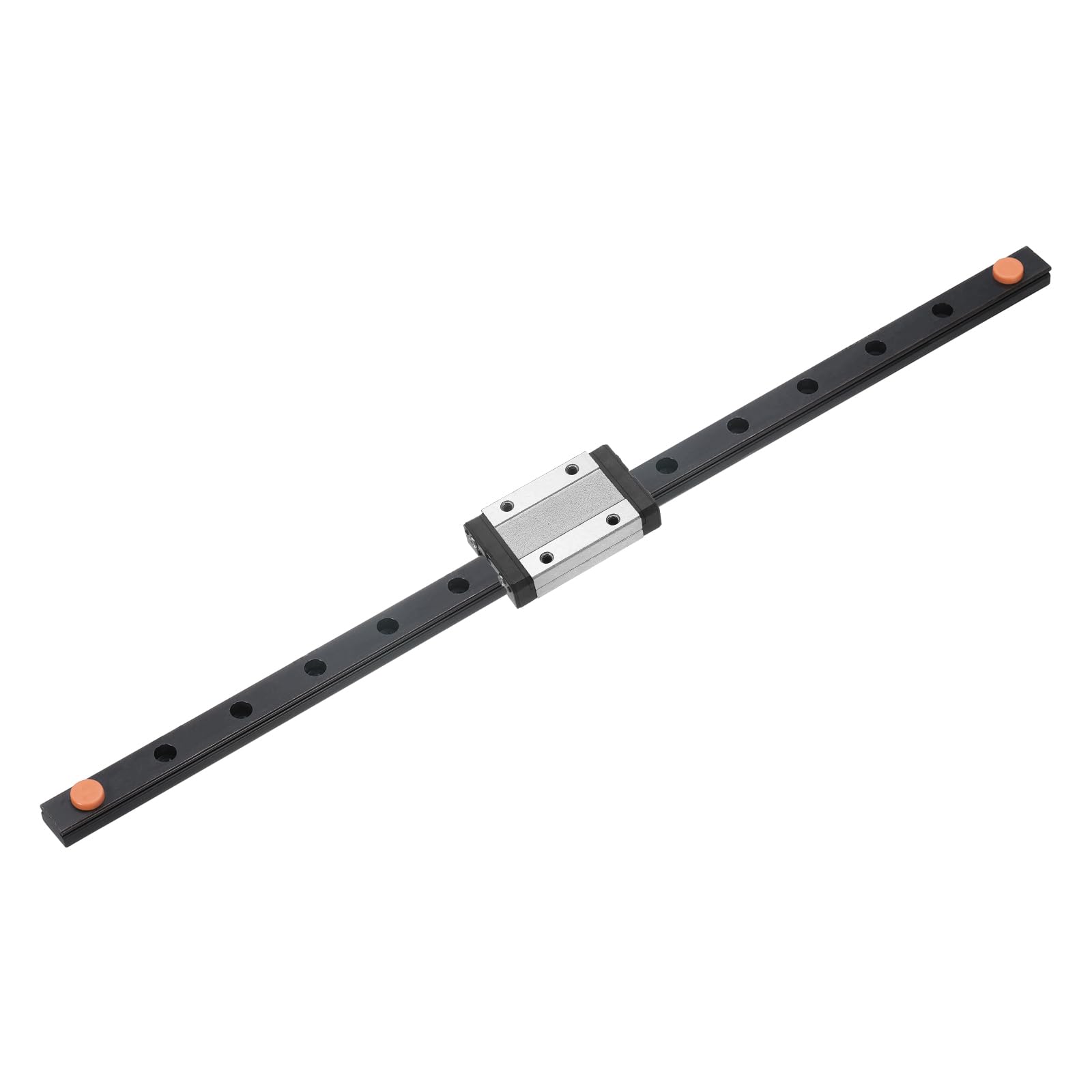 QUARKZMAN MGN12 Guida Lineare 400mm Con MGN12H Blocco Di Scorrimento Cuscinetto Acciaio E Plastica Mini Guida Lineare MGN12 Per Stampanti 3D Fai Da Te E Macchine CNC