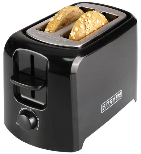 Kitchen Selectives 2 Slice Toaster Black