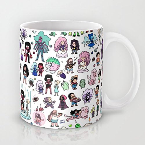 luRouse Cute Steven Universe Doodle Coffee/Tea Mug 3.7" x 3.1" ,11oz