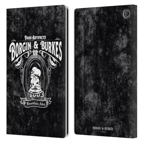 Housse en cuir Harry Potter Borgin & Burkes pour Amazon Fire Max 11 2023