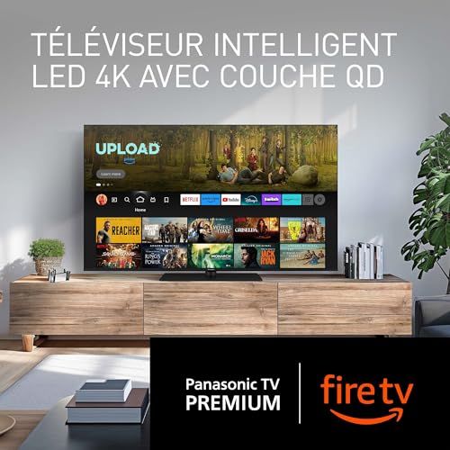 Panasonic TV 50W80AEZ Série W80 50 Pouces 4K Ultra HD LED Smart TV 2024 Fire TV Dolby Vision & Atmos Game Mode Plus Controle Vocal Alexa Airplay - vue 8