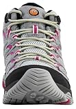 Merrell Women's Moab 3 Mid Wp Hiking Boots, New Monument/Fuchsia, 8, M, US