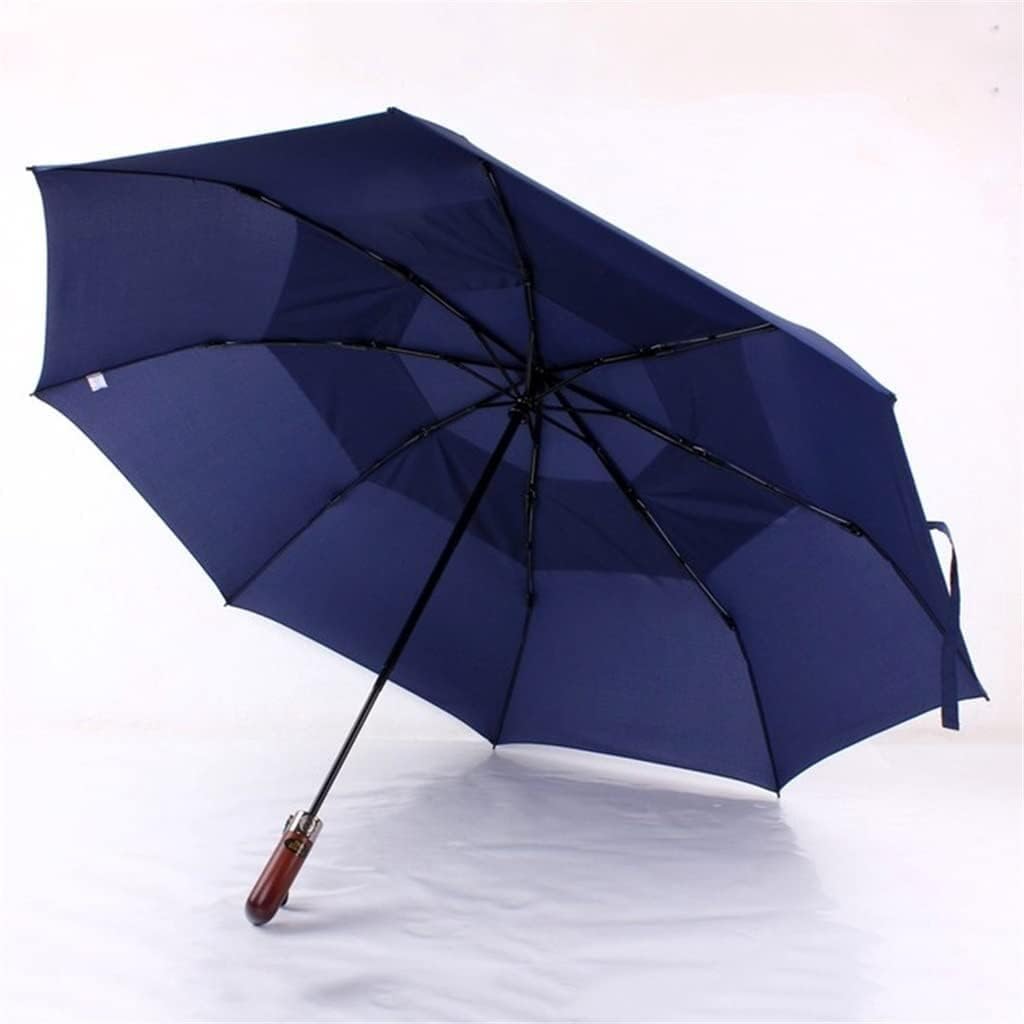 Windproof Umbrella Strong Umbrellas Business Umbrella Men's Automatic Umbrella Women's Double Layer 8 Rib Golf Umbrella Umbrellas for Rain