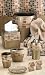 Popular Bath Mosaic Stone Bronze Waste Basket