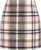 Son motif écossais classique et sa coupe bodycon moulante soulignent vos courbes et créent une silhouette allongée et féminine. Grâce à son tissu stretch doux et chaud, imitation laine, vous restez à l'aise tout en affichant un look tendance pour l'automne et l'hiver.