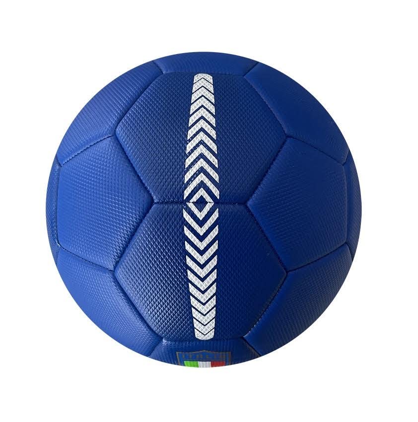 Italy Football Blue Ball Made of HF PVC Adult Teens and Children (Size 5 - Large), Misura 5 - Grande - Image 2