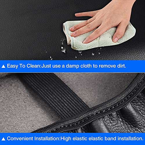 Image of Autorder Center Console Armrest Cover for 2021-2025 2026 Jeep Grand Cherokee L Accessories Armrest Cover Anti-Scratch Middle Console Pad Leather Armrest Protector