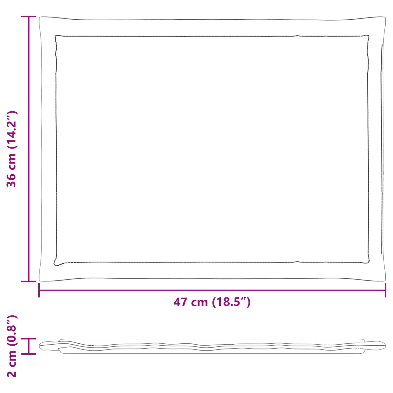2 cojines color crema, 47 x 36 x 2 cm, poliéster, resistente a la intemperie, para jardín, terraza, balcón, oficina, ergonómico, con funda antideslizante y elevador de asiento para coxis